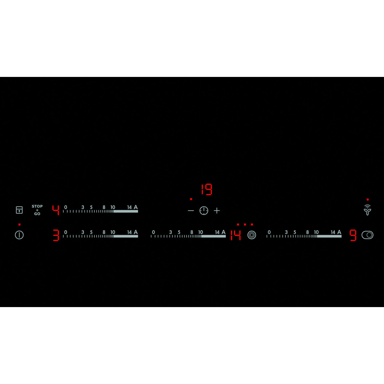 AEG - HK854870XB - Elektrokochfeld - Glaskeramik, Touch-Control, 7.700 W