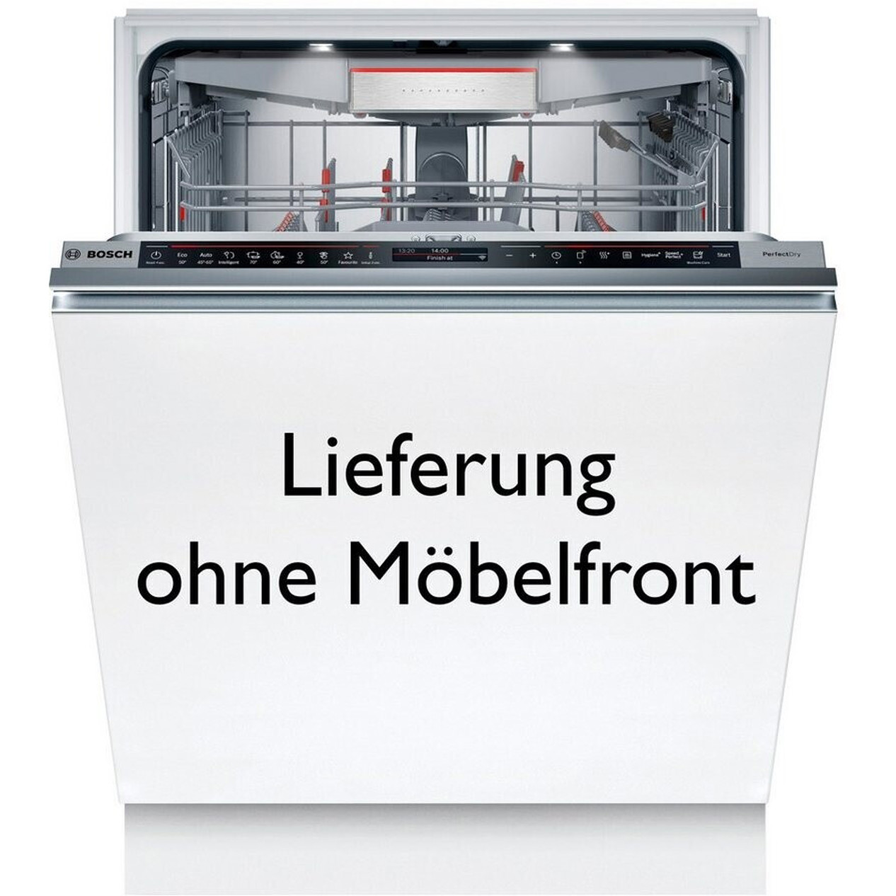 Bosch - SMD8TCX04E - Einbaugeschirrspüler - 14 Maßgedecke, WLAN, Besteckschublade