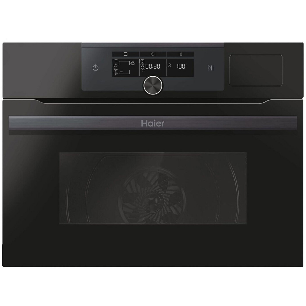 Haier - HWO45NM4FXB1Q - Kompaktbackofen - Dampf, Umluft, Selbstreinigung, Kindersicherung